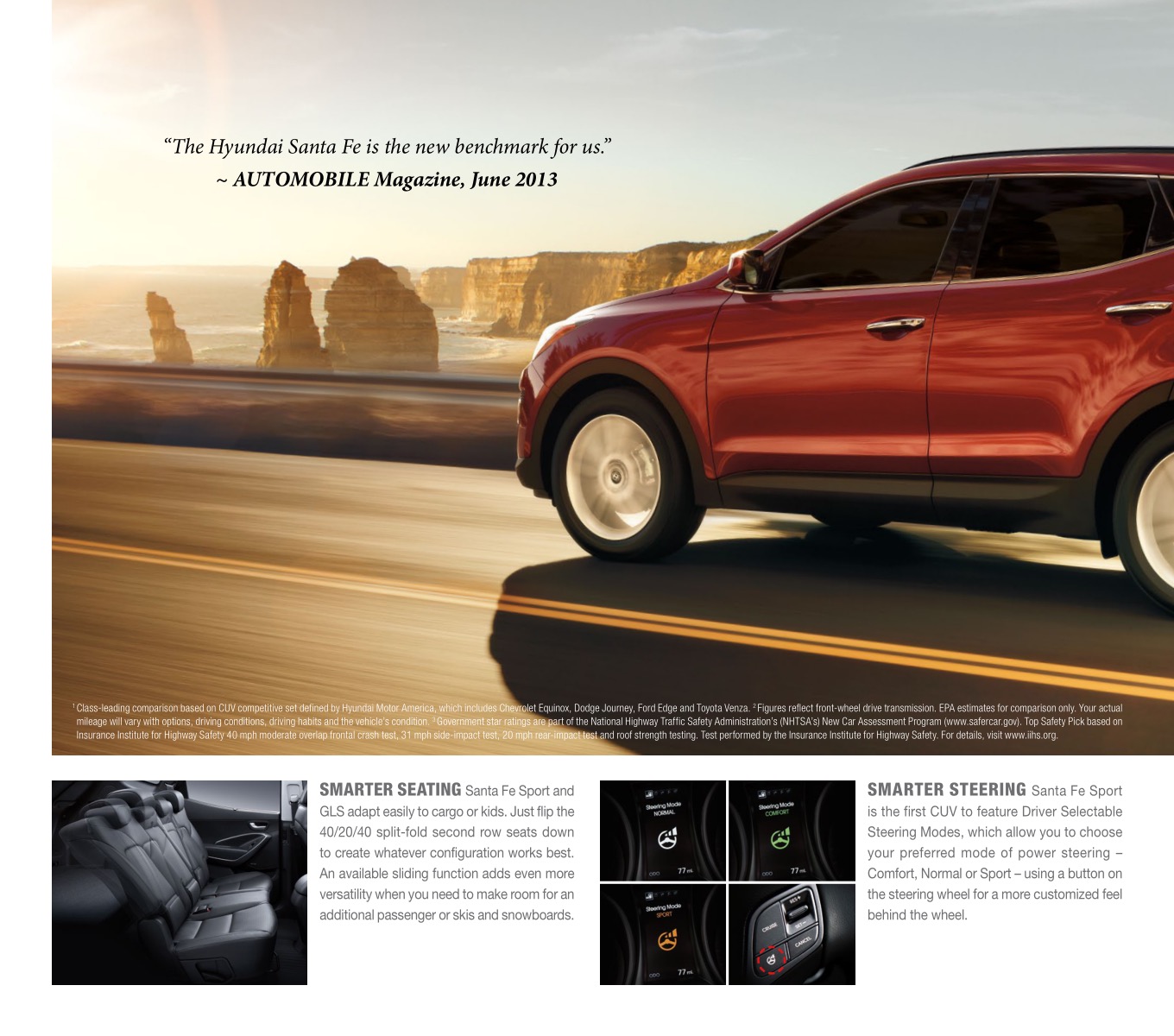 2014 Hyundai SantaFe Brochure Page 3